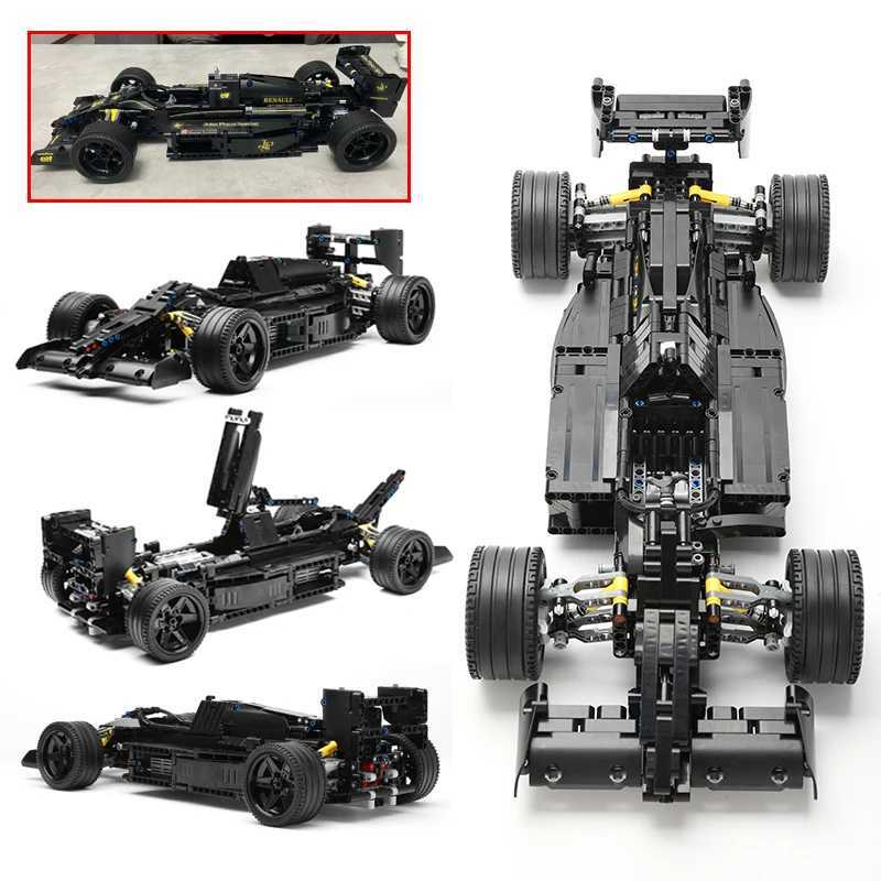 Technical John Player Special Formula 1 Classic Racing One Generation Legend Racer Building Blocks Models MOC Bricks ToysXJ250113