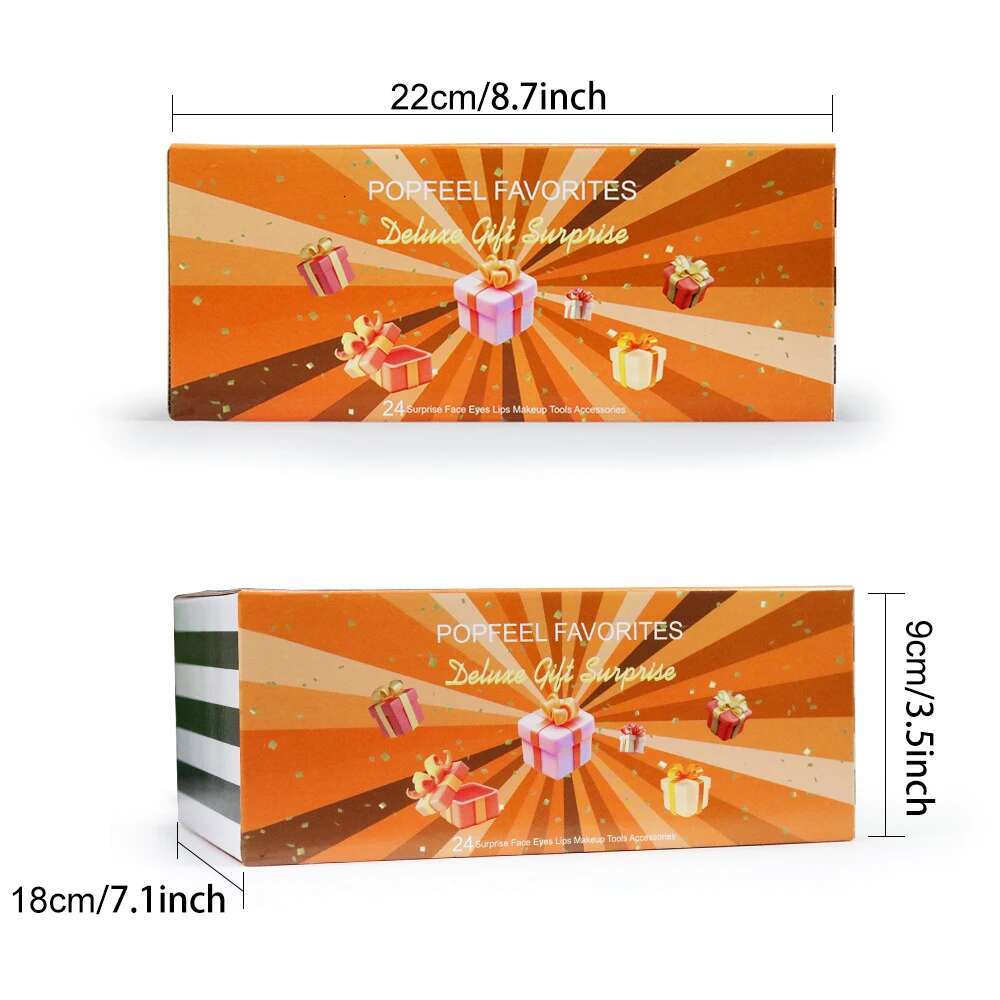 POPFEEL Favorites Surprise Kit, Full Gift Set Ladies, All In One Makeup Kit for Ladies Girls Teens