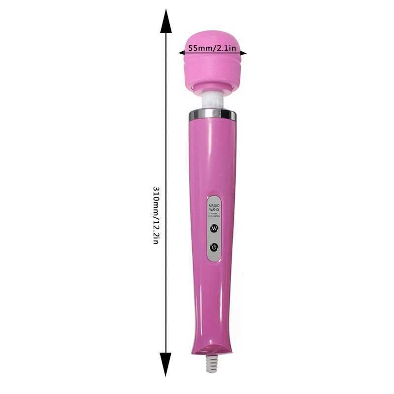 Black Wolf 10 Speed AV vibrator Powerfull Magic Wand G-Spot Stimulus Massager Clit vibrator Female Masturbation Sex ToyW250113