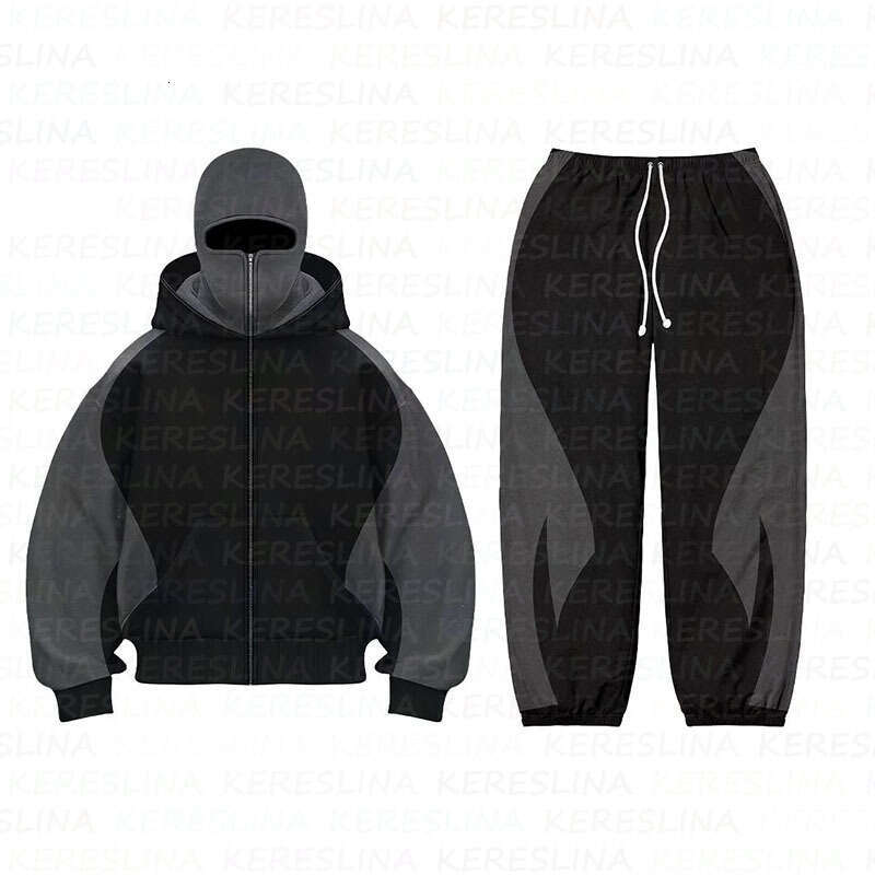 2025 Spring Winter Thin Loose Striped Sports Leisure for Men Women, Trendy Brand, Rascal and Handsome, Explosive Street Youth Hoodie