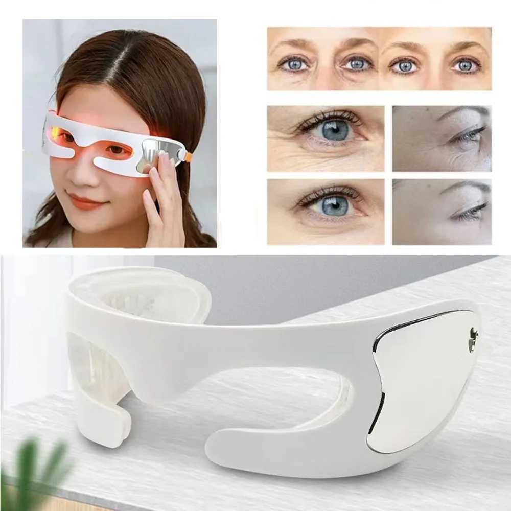 Anti-Aging Eye Massager Red Light Therapy Electric Vibration Eyes Fatigue Relief Relaxation Relieve Dark Circles Eye Care BeautyXJ250113