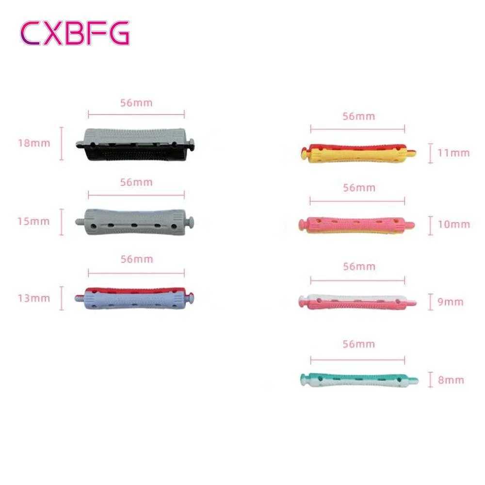 12 pieces of non thermal curling iron non thermal curling iron soft curling iron pull rod core lazy flexible rod wave forming machine hair styling too