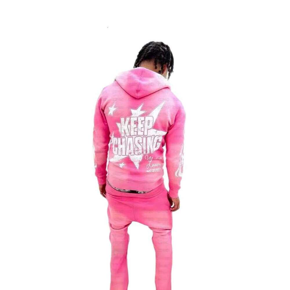 Y2K Personalized Street Hip Hop Punk Style Washed Fabric Letter Printed Hoodie