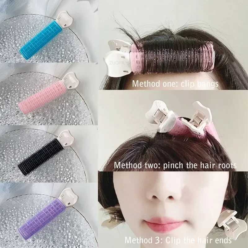 2.5/3/4/5cm self-adhesive hair curler for home DIY magic hair curler for womens hair beauty and styling tools W250113