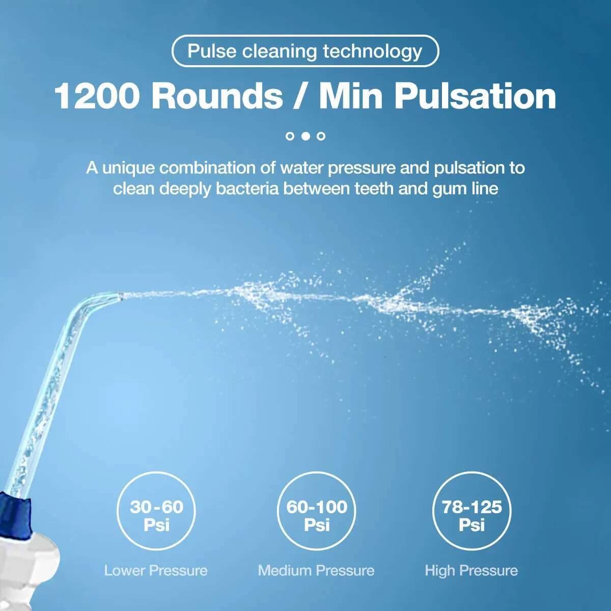 Irrigator FC188G 7 Pcs Jet Tips Water Electric Cleaner 1000ml Hygiene Dental sser For Oral