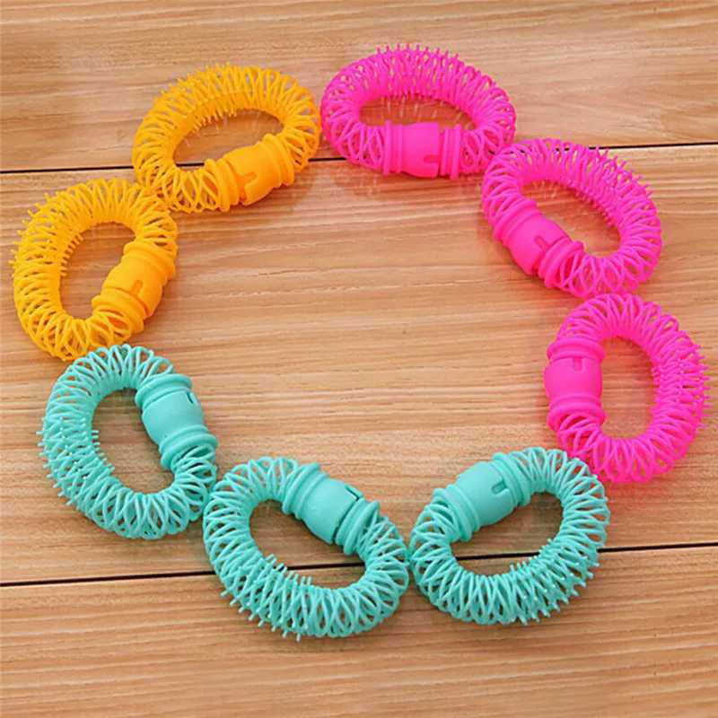 8 Magic Curlers Spiral Curlers Doughnuts Curling Styling DIY Tools Hair Accessories W250113