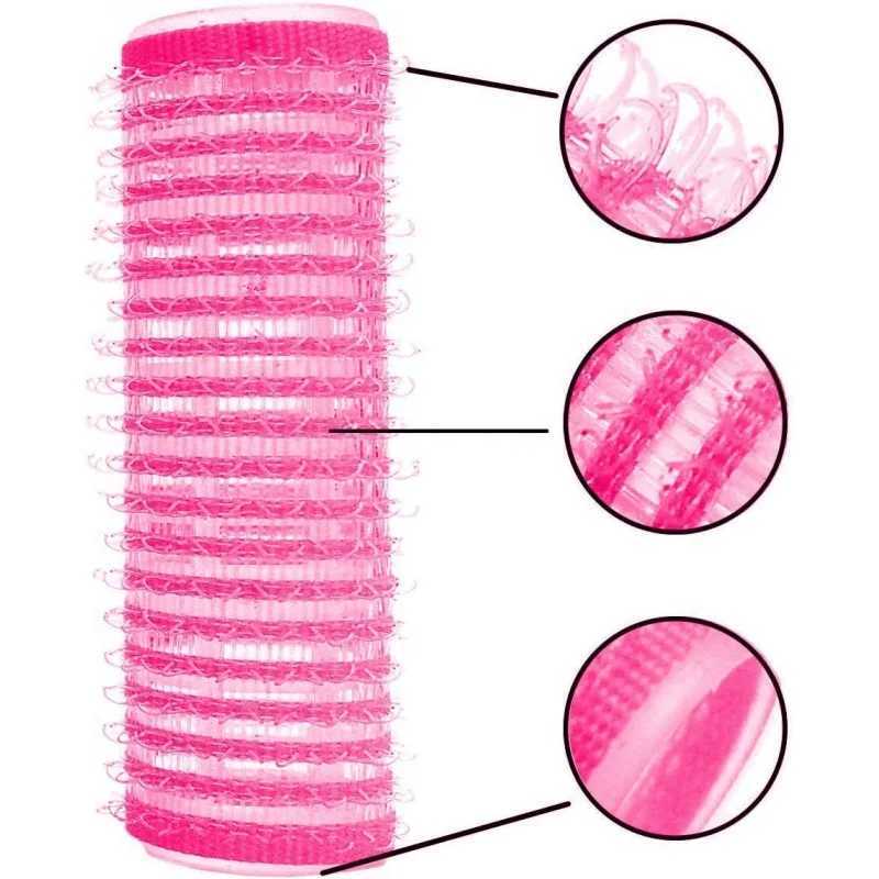 Curler 12 piece self gripping salon hair curler curling style color may be Farley small W250113