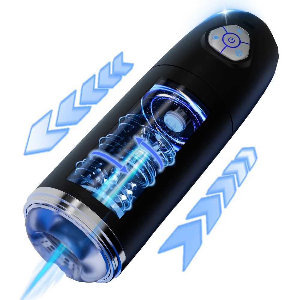 Fully automatic masturbation cup sex mane toy vulva vaginal penis oral vibrator adult sex toys suitable for male masturbationXJ250113