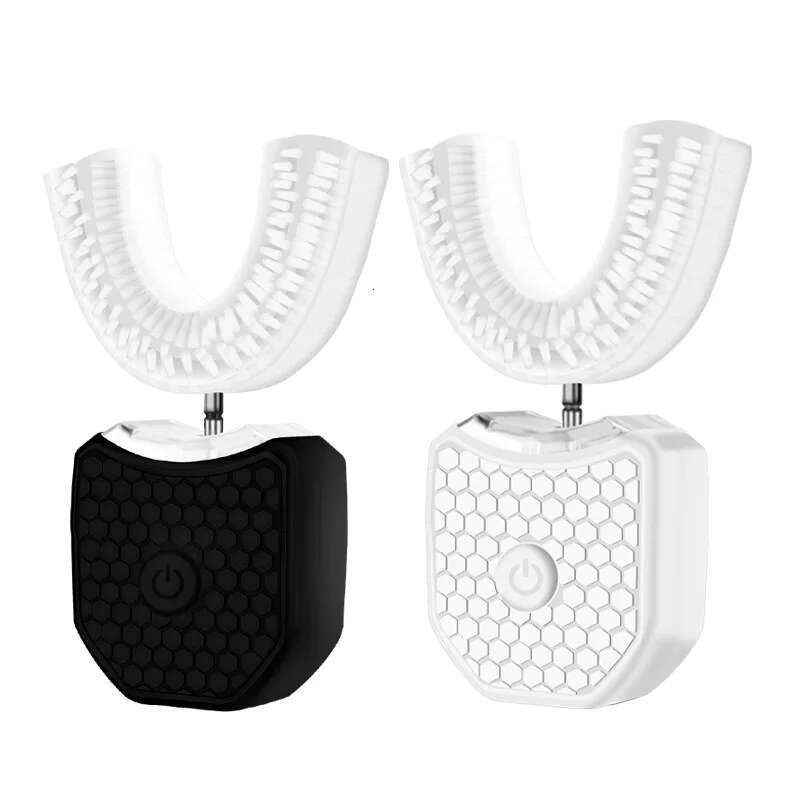 Adult Sonic Electric Toothbrush U Shaped 360 Degrees Automatic Ultrasonic Tooth Brush USB Charging Teeth Whitening Toothbrushes