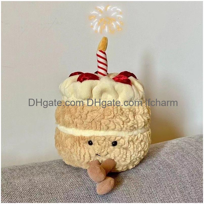 & Plush Animals Jelly C Birthday Cake Toy Doll Funny Cute Fun Pendant Gift Drop Delivery Toys Gifts Otbry