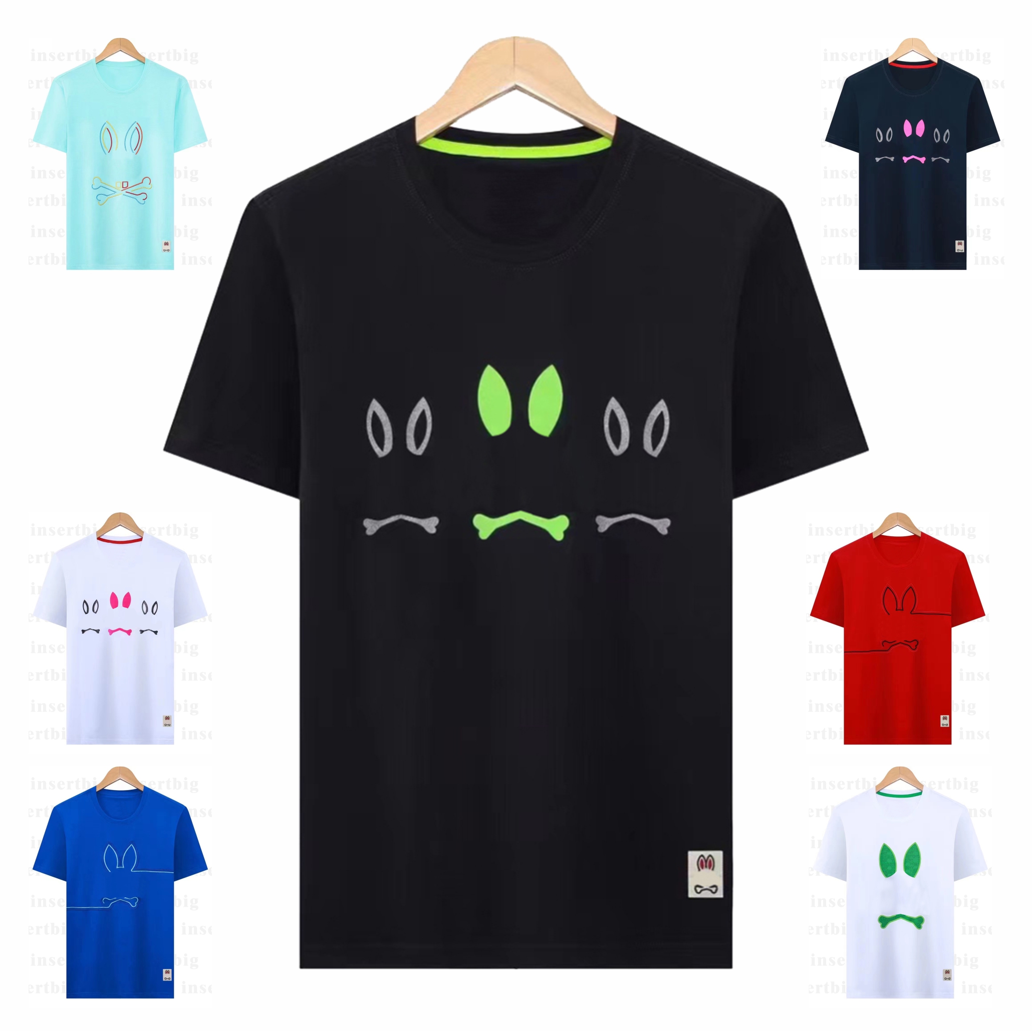 Designer Mens T Shirt Men's Designer T shirt Women's Tshirt 100% Cotton Breathable Short sleeved Tshirt Fashion Street