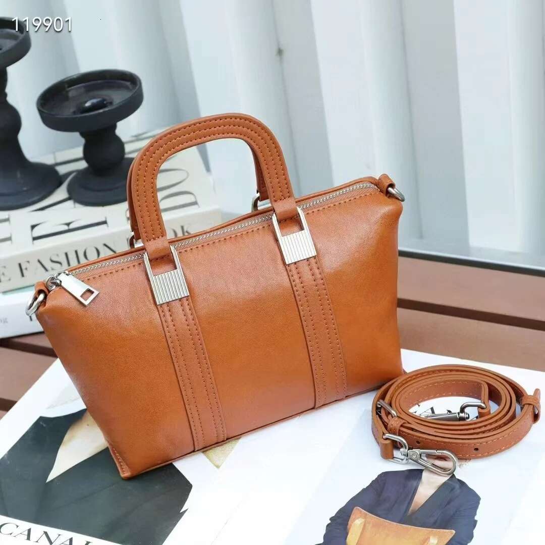 Small Genuine Tote Women Vintage Real Cow Leather Handbag Fashion Ladies Shoulder Or Crossbody Bag