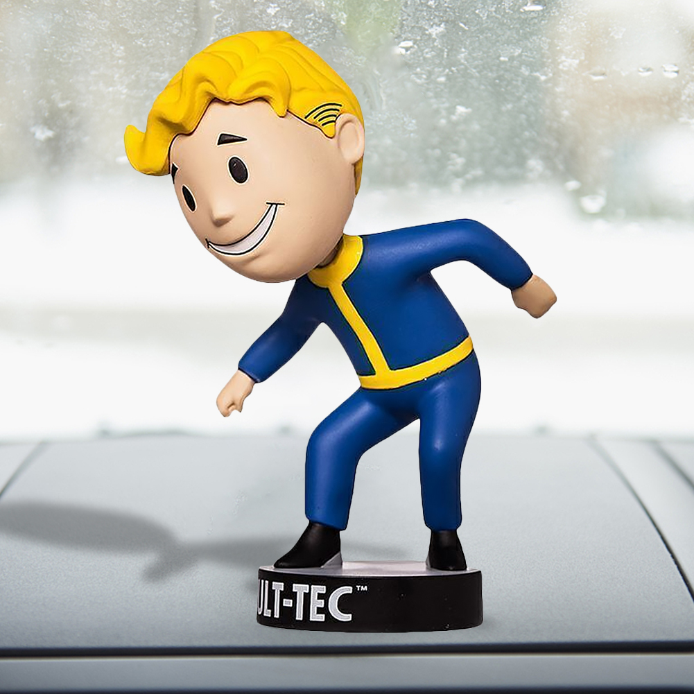 For Fallout 4 Vault Boy Bobblehead Gaming Anime Figures Collectible Model Collection Figurine Statue Model Anime Model Toys