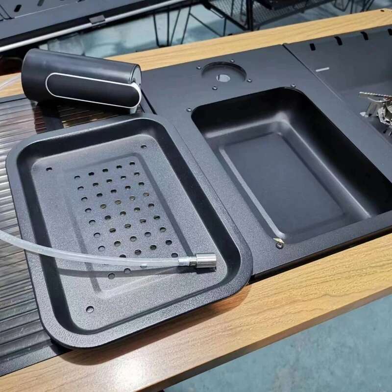 Electric Booster Water Pump Extractor Aluminum Alloy Outdoor Camping Accessories IGT Table Unit Plate