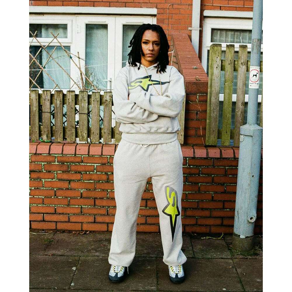 New trendy Y2Y shark print men's women's pullover hoodie with street hip-hop style upper and lower clothing