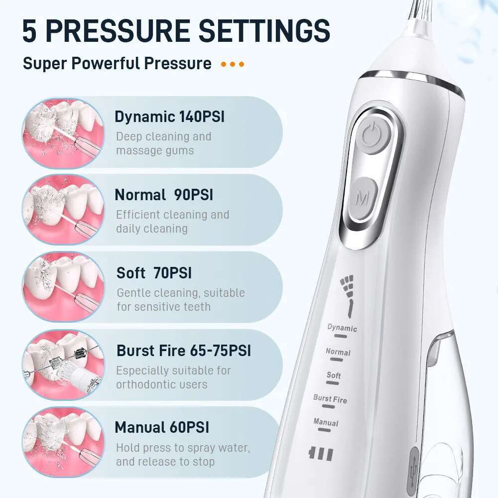 Household electric arterial irrigation convenient beauty device, water sser, dental calculus irrigator, oral c