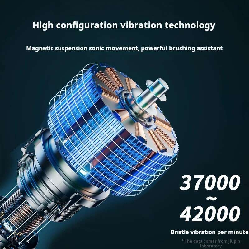 Electric Toothbrush DuPont Soft Fur Ultrasonic Dental Brush High-Vibration Rechargeable Waterproof 4 Gear Teeth Cleaning Tool