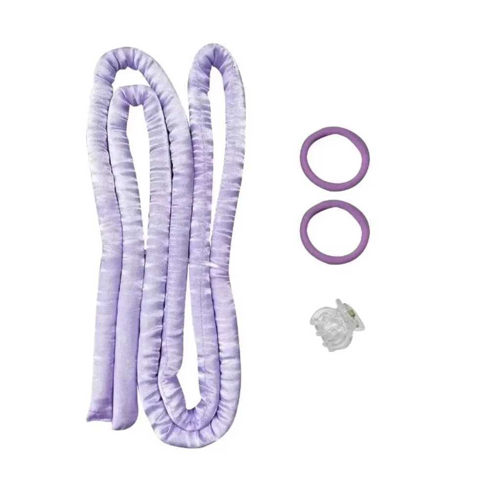 No hot roll headband no hot wire curling headband wave bar sleeping soft headband lazy curling iron hair styling tool W250113