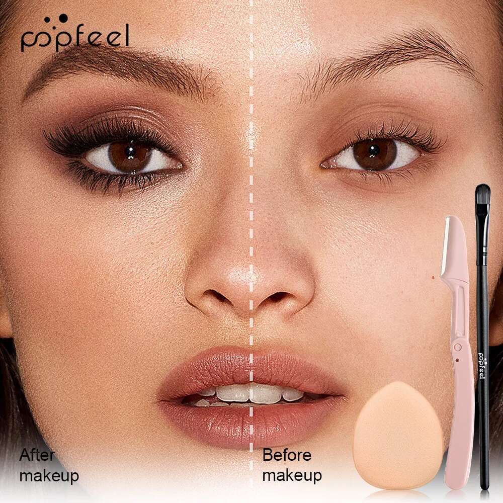 Kit Full Set Box Glitter Eyeshadow Plate Powder Blush Lipstick Foundation Professional Multifunctional Women Makeup Gift