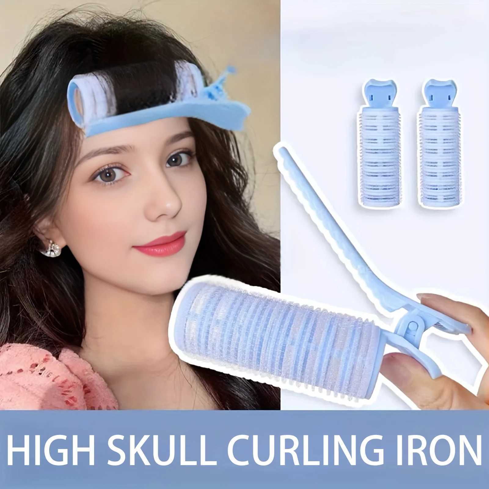 Bangs curling Irons lazy hair roller fluffy styling clip air overnight curling no heat curling DIY hairstyle accessories W250113