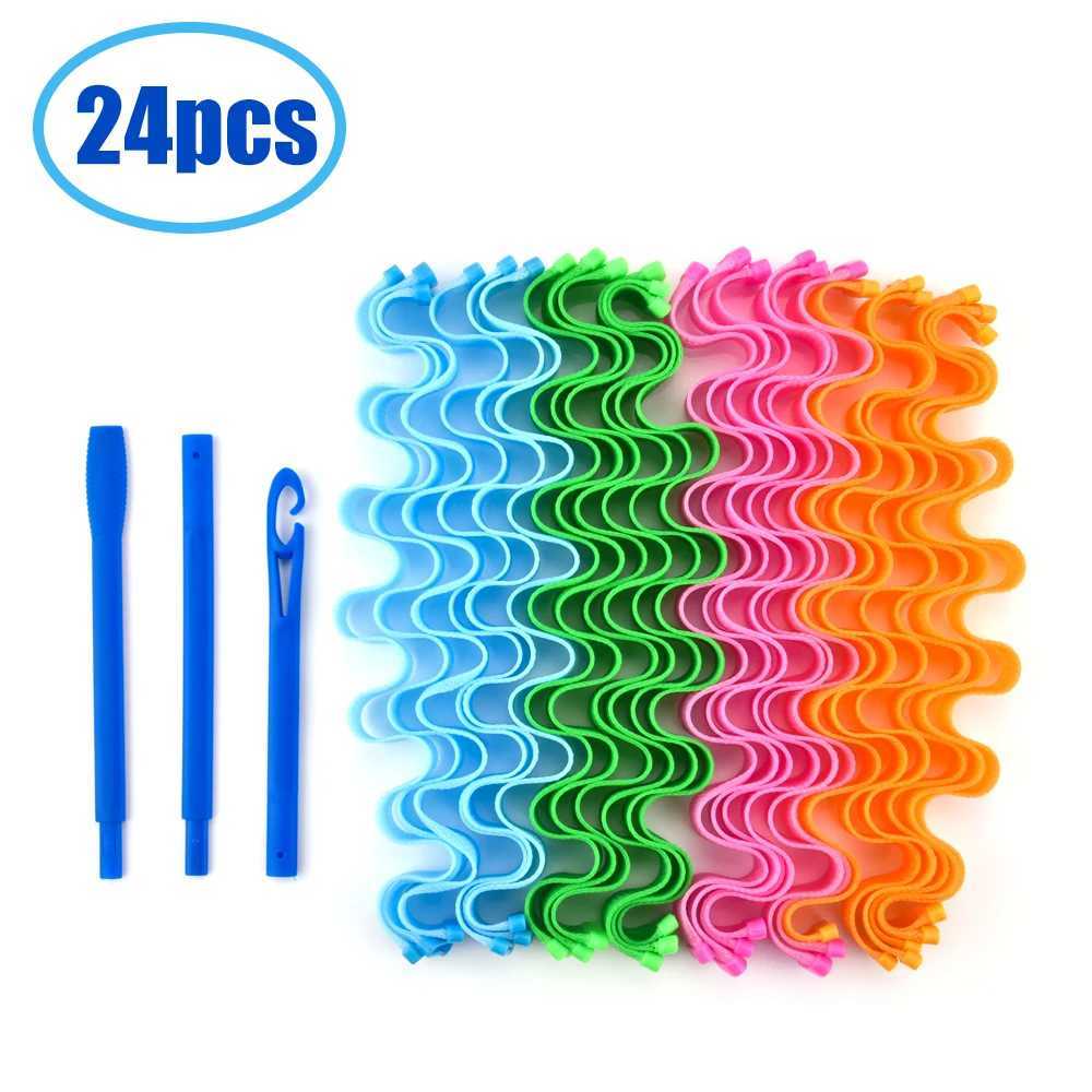 Harmless Soft Hair Curlers Heatless DIY Magic Wave Curlers Curler Accessories Curler Non Thermal Curler W250113
