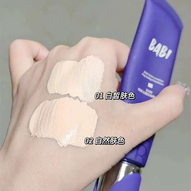Original BABI Liquid Foundation Cream Veet Flawless Holding Makeup Full Coverage Concealer Brighten Matte Beauty Cosmetics