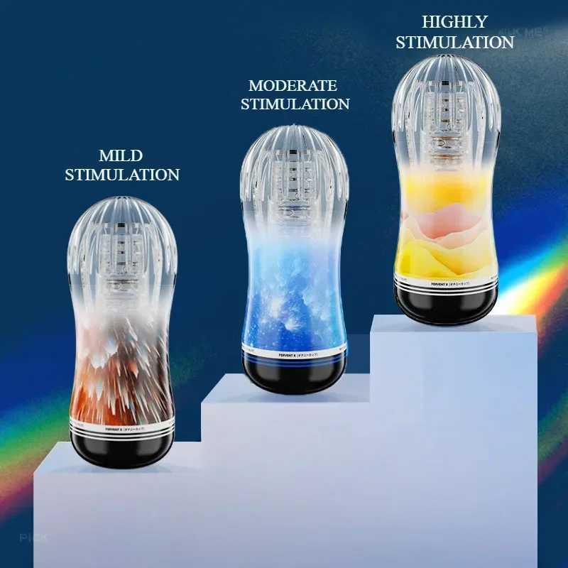 Male Masturbation Cup Soft Silicone Pocket Cat Endurance Sports Transport Male Masturbator Adult Products Male Sex ToysXJ250408