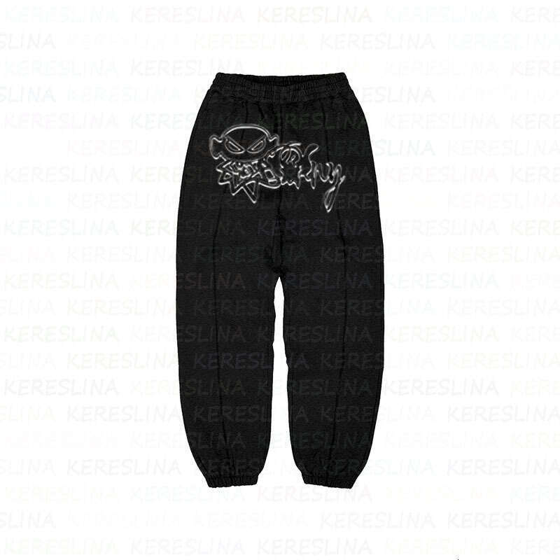 trendy printed suit loose hoodie y2k hiphop top hooded sweatshirt street autumn winter