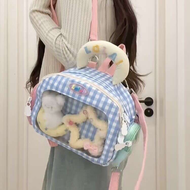 2025S Designer S New Model Ins Mini Bar Girl Travel Cute Pain Bag College Student Backpack