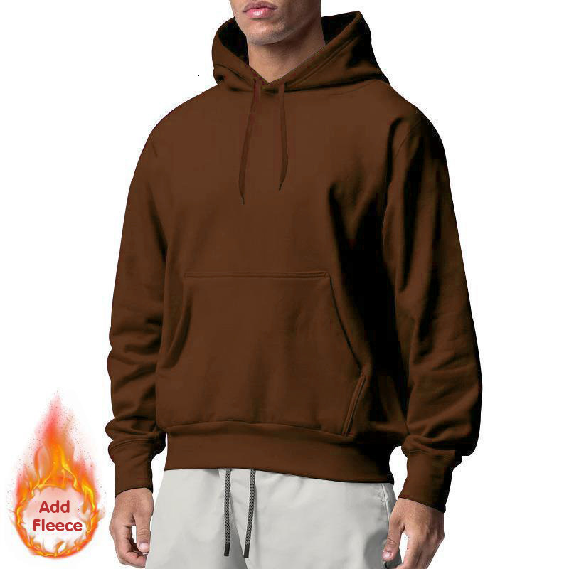 autumn and winter designer cross-border mens sports black white khaki red blue fleece hoodie men's fashion hip hop hooded sweatshirt S-3XL