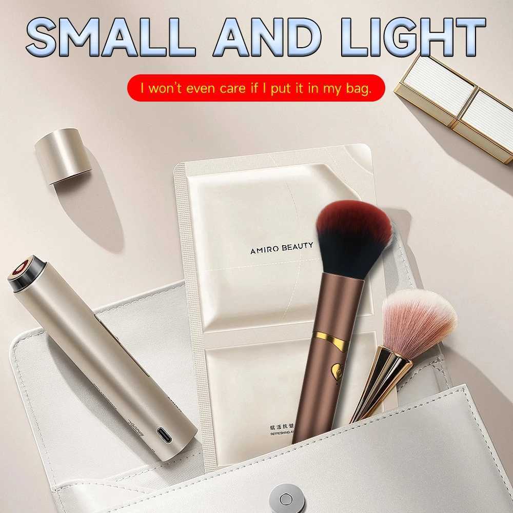 2 In 1 Portable Makeup Brush Rechargeable Electric Foundation Brush for Liquid Creams and Foundations W250605