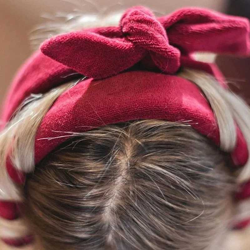 New Bow Non Heat Curler Soft Wave Curling Product Sleep Curler Lazy Curling Rod W250113