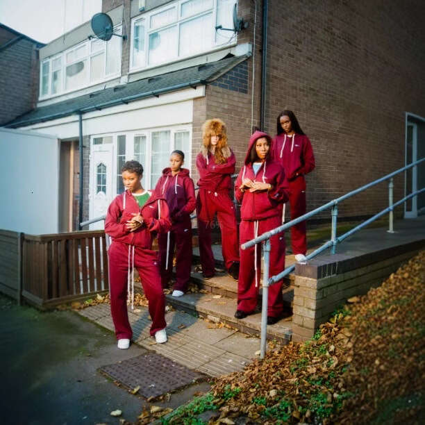 Winter trendy street monster shark print basic zipper cardigan lazy hooded top