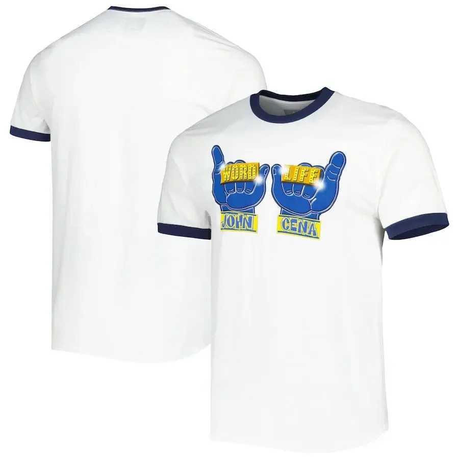 Summer Mens 3D Printing Male Wrestler John Cena T-shirt Womens Street Sports Round Neck Breathable and cool X25011316