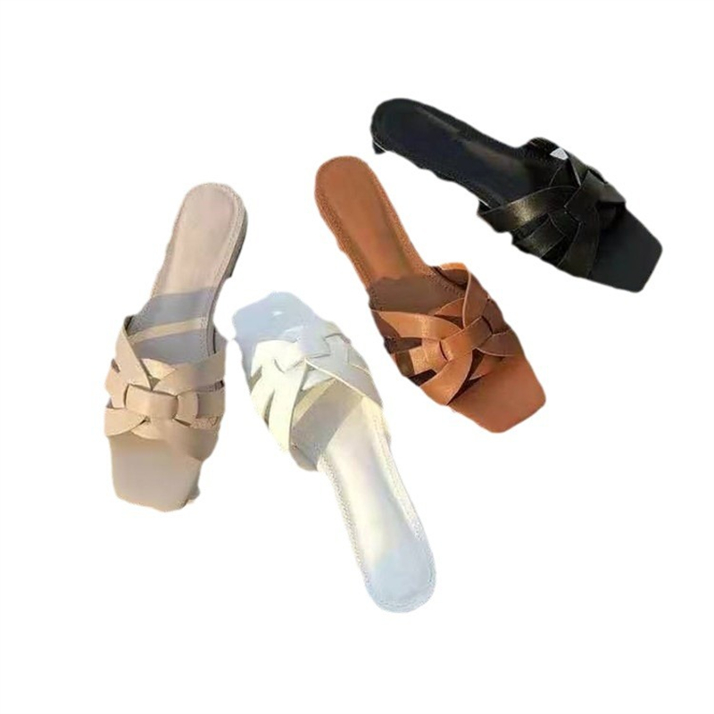hot free shipping designer Sandals for woman 2025 new breathable and fashionable Daily Outfit flat size 35-43