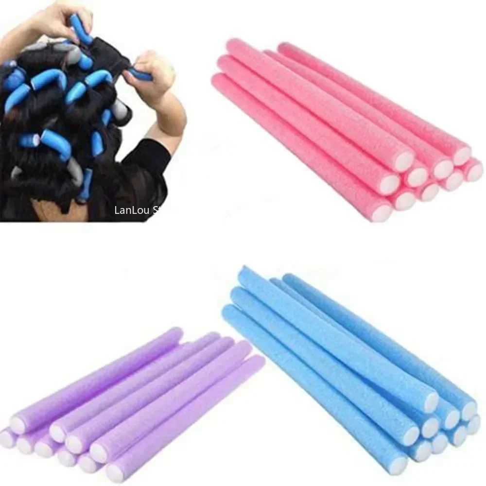 10 pieces/set of curler soft foam curl soft DIY styling hair tool suitable for female accessories random color W250113