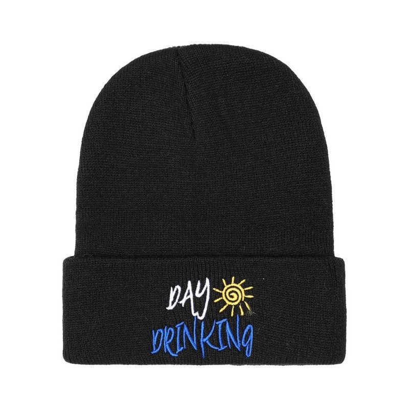 New autumn and winter men's and women's warm knitted cap Fashion knit hat Letter cold hat Warm knit hatW240827