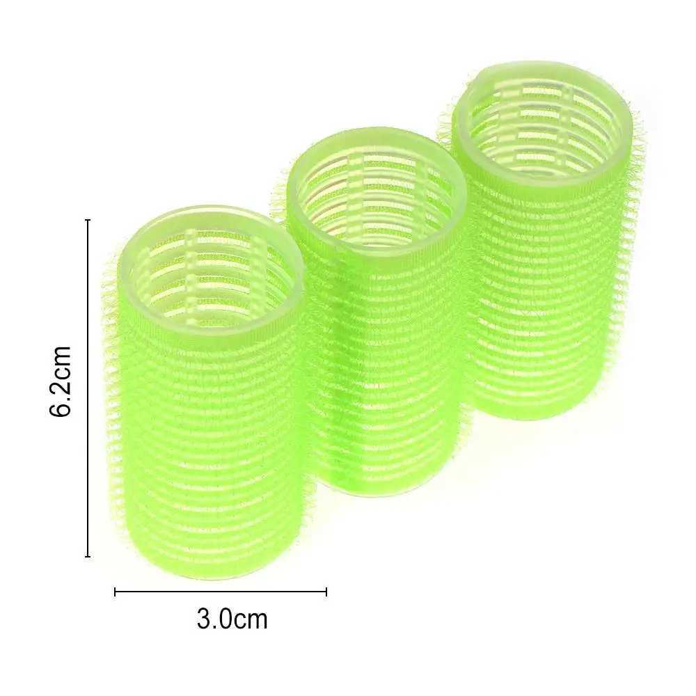 6 large self held hair curlers professional salon hair curlers hair styling tools random colors professional multiple sizes W250113