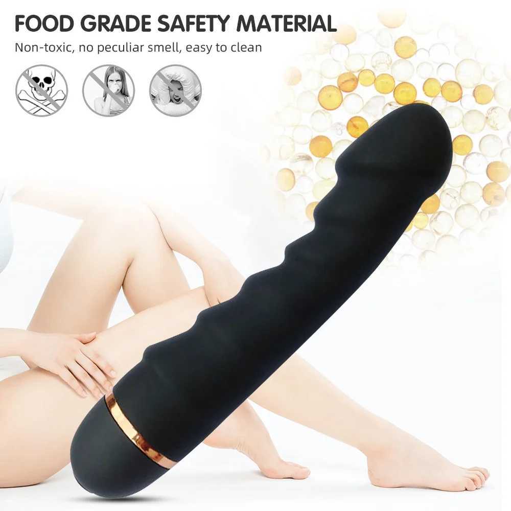 20 vibration modes soft silicone dildo realistic penis powerful motor G-Spot clitoral stimulator female masturbator adult sex toy W250319