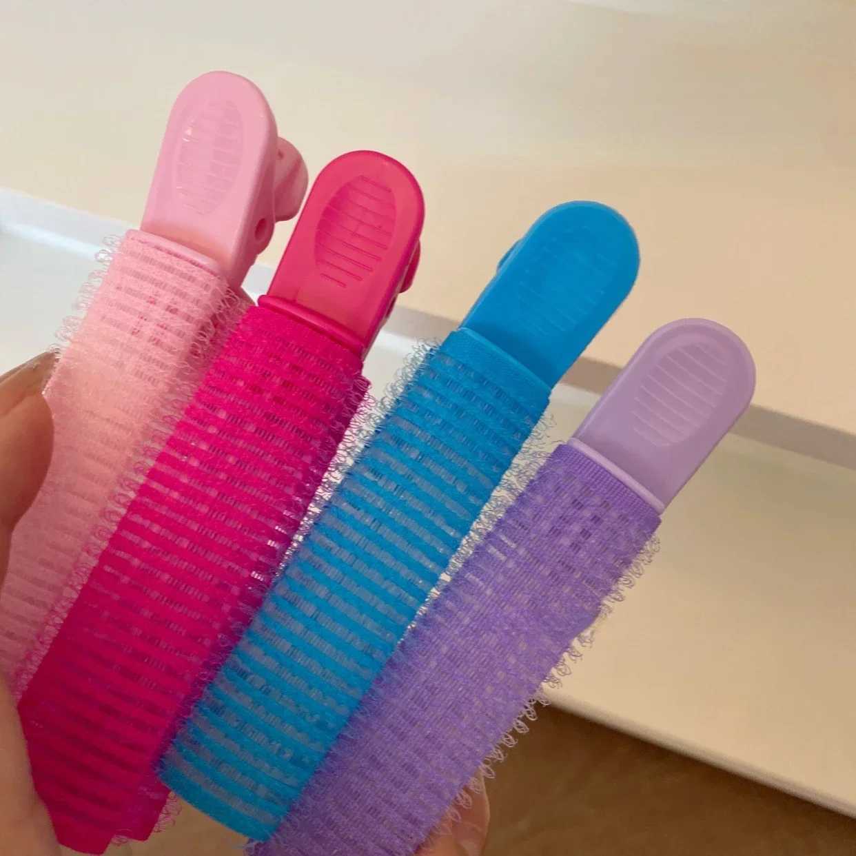 New natural fluffy hair clip suitable for girls curlers overnight reusable roots fluffy hair clip styling accessories W250113