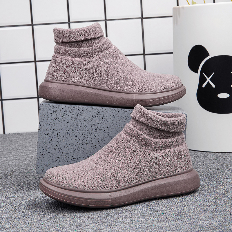 Free Shipping Casual Shoes for Men Women EVA Sole Mesh Slip-On Shoes Lightweight Breathable Big Size Sneakers