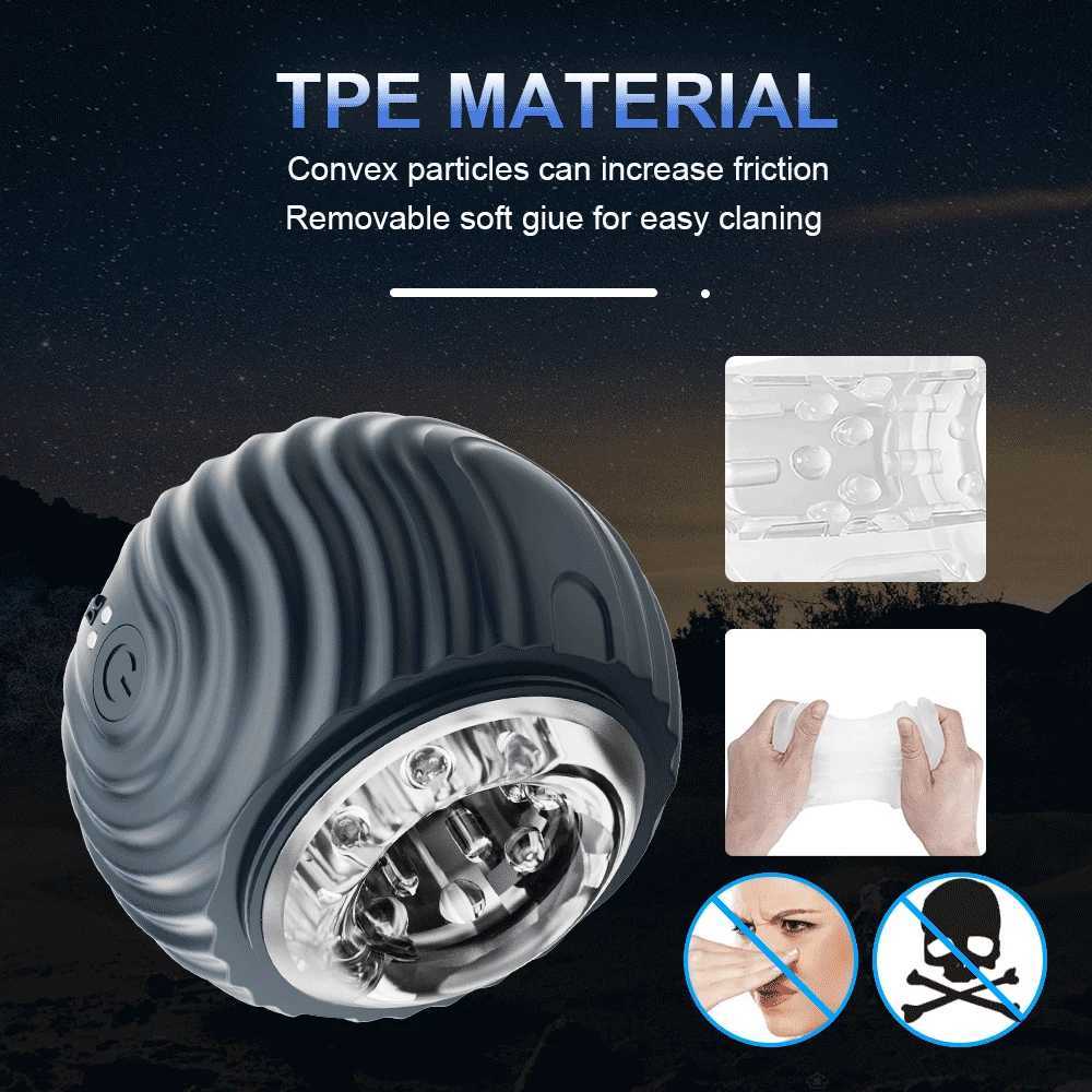Automatic Thrusting Masturbator Cup Male Glans Trainer Stimulator Vacuum Pocket Penis Blowjob Vibrator Sex Toys Adult Goods 18+XJ250227