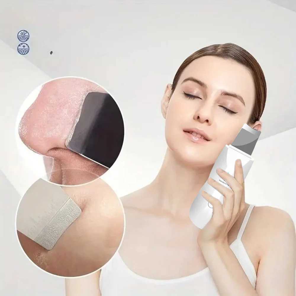 Ultrasonic Skin Scraper Pore Cleaning Facial Deep Cleaning Machine Suitable for Female and Male Beauty InstrumentsXJ250113