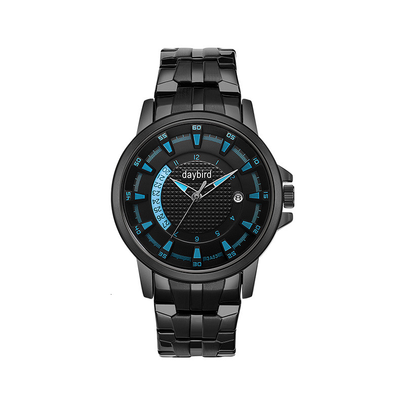 Stylish Men's Watch with Automatic Movement, Skeleton, and Night Glow Feature