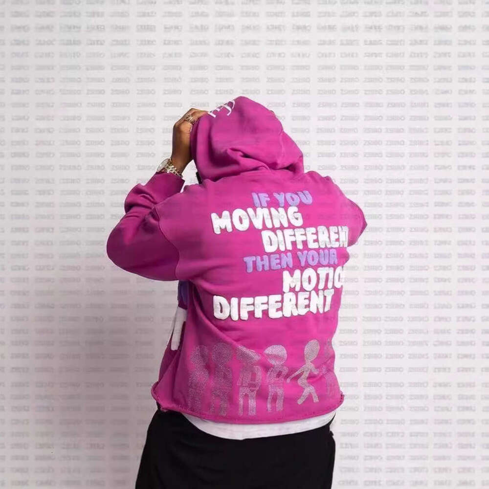 New Fashion Brand American Street Hip Hop Letter Printed Men's Sweatshirt Sportswear Hoodie