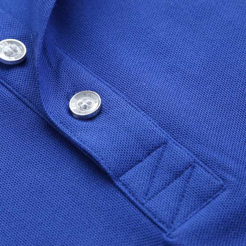 High Quality Dropshipping polo shirt short sleeved mens summer casual table tennis black navy blue office uniform solid polo De Hombre 3XL T250113