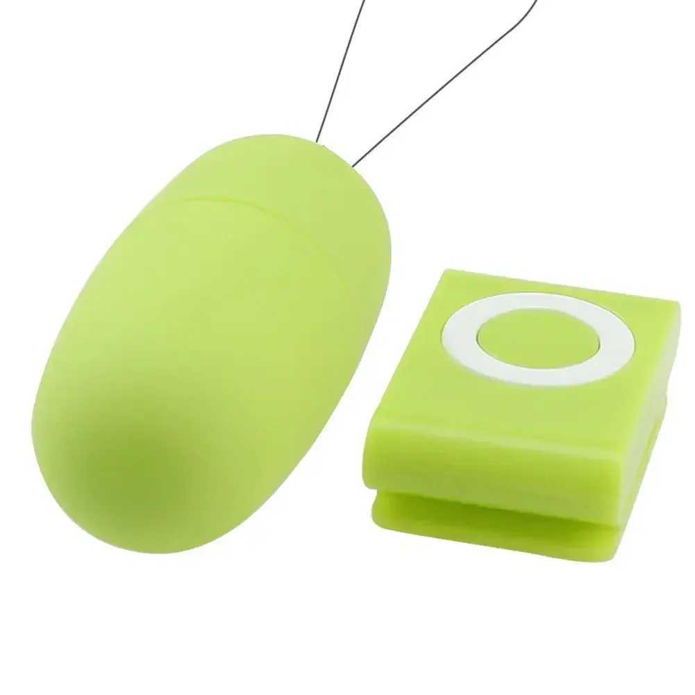 Adult Games Female Vibration Jump Wireless MP3 Remote Control Multi speed Vibrator Sex ToyW250113