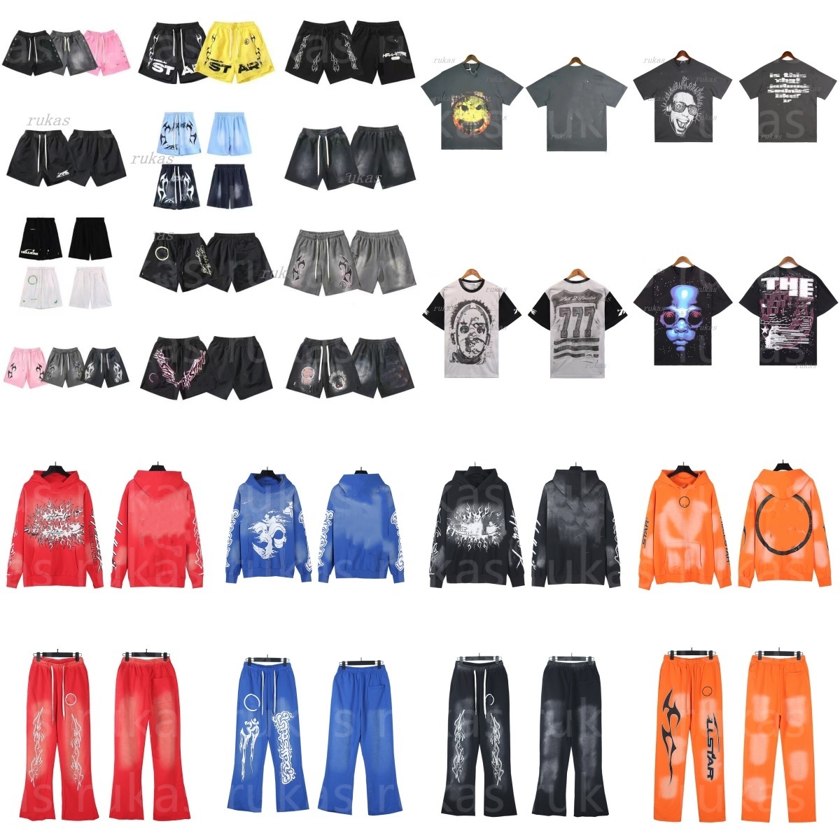 Mens Shirts Designer Tshirt Short Sleeves t shirts High Street tshirts Womens Hip Pop Graphic Tees Crew Neck Oversize Outdoor Cotton Tops Fashion Short Pants S-XL