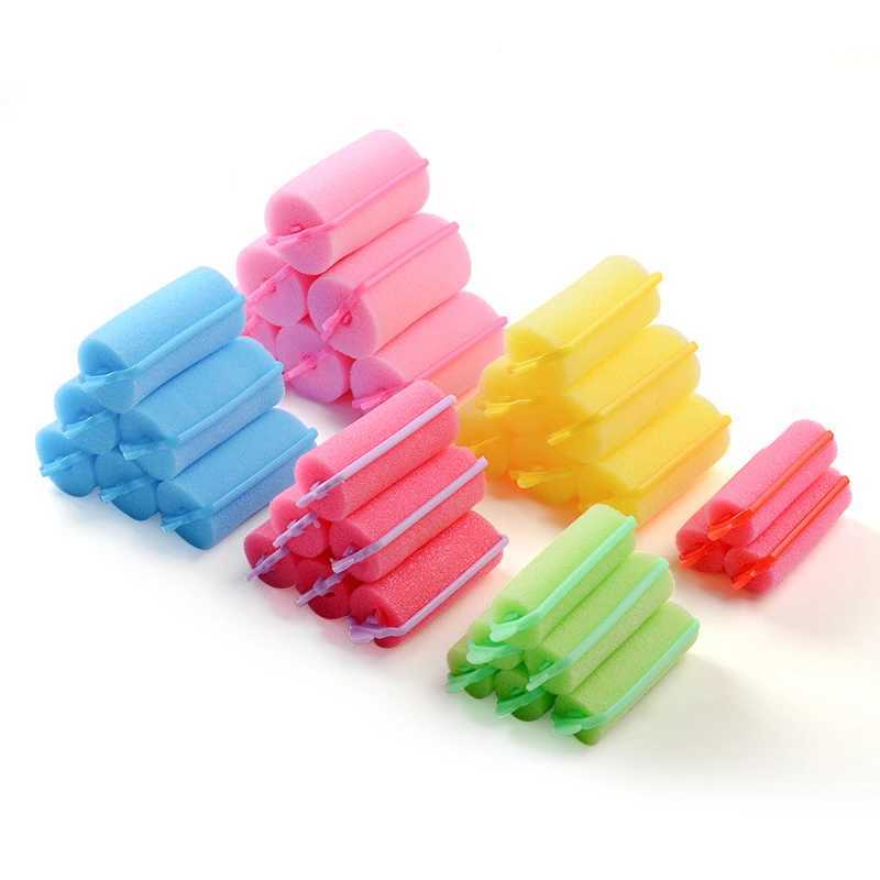 Soft sponge foam pad hair clip curler hair curler kit DIY household hair tools hair salon W250113
