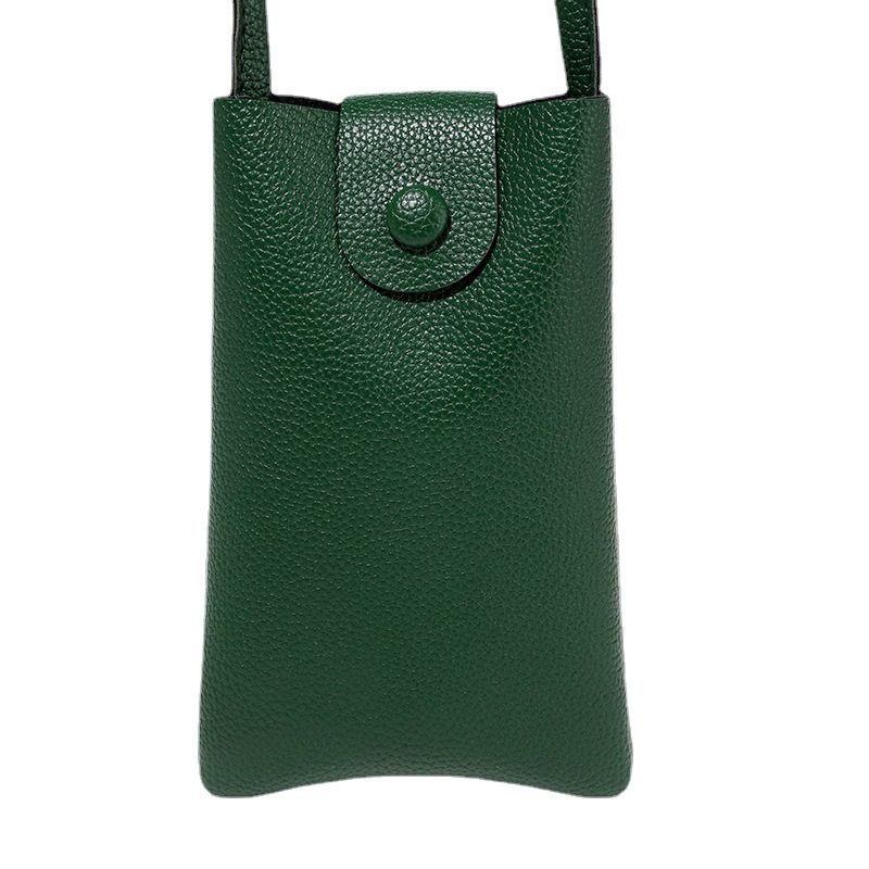 Bags new women's bag crossbody bag soft leather shoulder phone bag